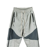 three dimensional adhesive zipper splicing functional patchwork cargo trousers mens high street vibe thin nylon cargo pants unique cargo style 1958