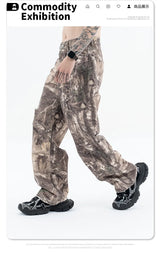 2024AW dry wood camo jeans
