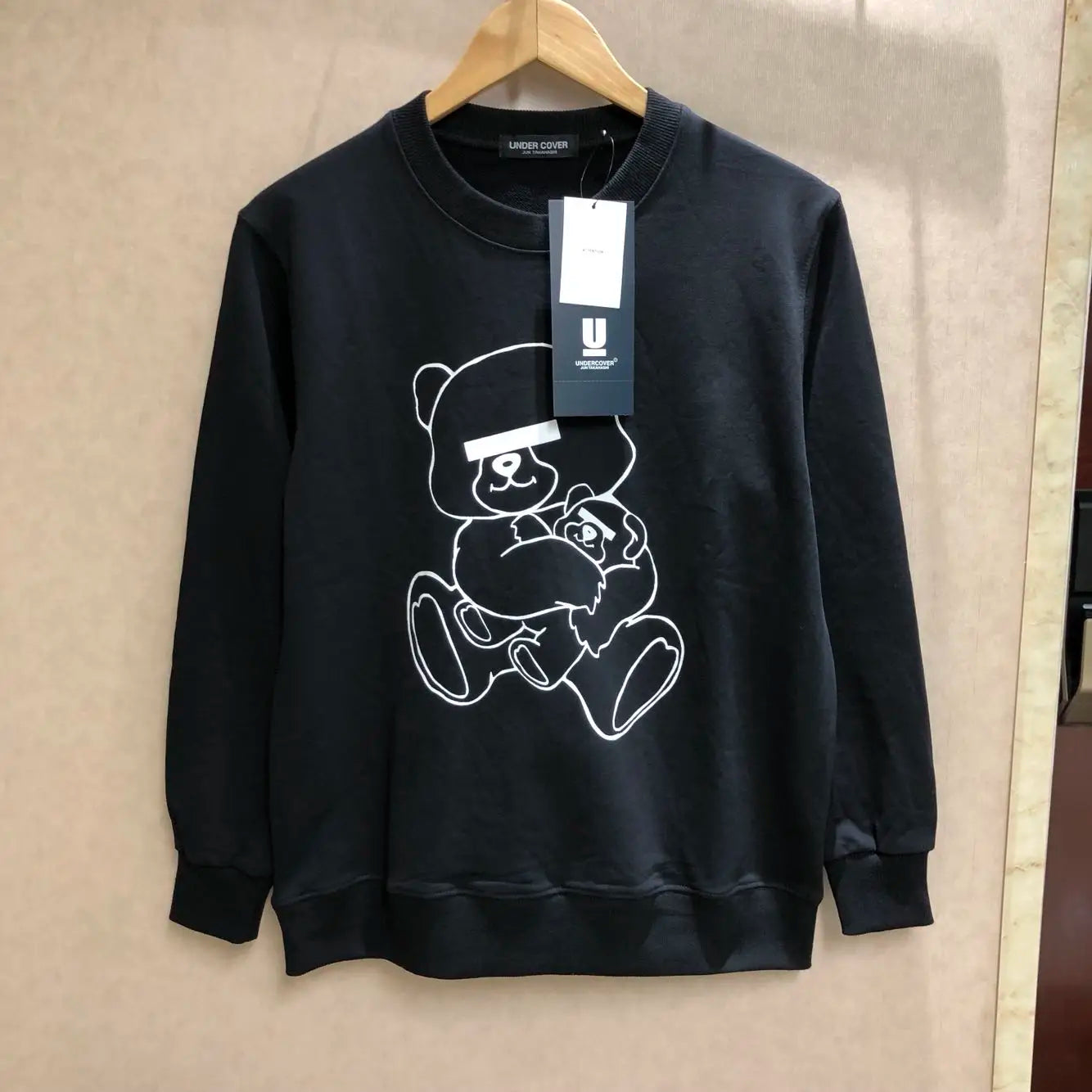 trapwear vintage anime featuring new luxury 2023 undercover eva bears pullover hoodies hoody hooded sweatshirts velvet cotton thick fleece us size 104