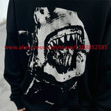 Autumn And Winter New Vintage Mens Hoodie Long Sleeve Hoodie American