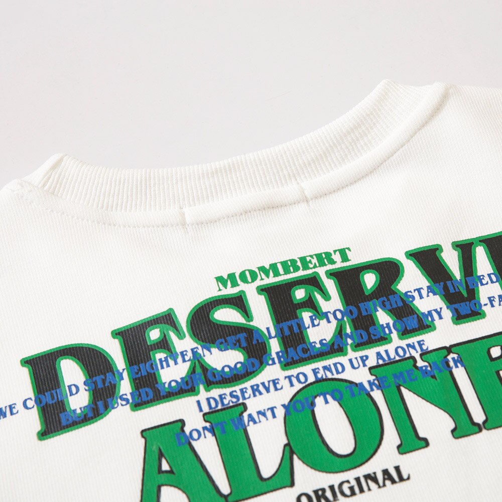 "Deserve" Unisex Men Women Streetwear Graphic Sweatshirt Daulet Apparel