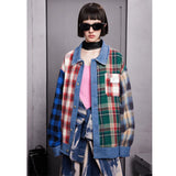 fashion hip men-hip-hop-denim-jacket-plaid-patchwork-oversized-harajuku-y2k-unisex-jeans-jackets-2023-man-fashion-causal-jacket-outwear unisex graphic style fit casual everyday quality essential design premium high print material urban hop image streetwear 3f13f3 wear style oversized - streetwear design ID 75a75