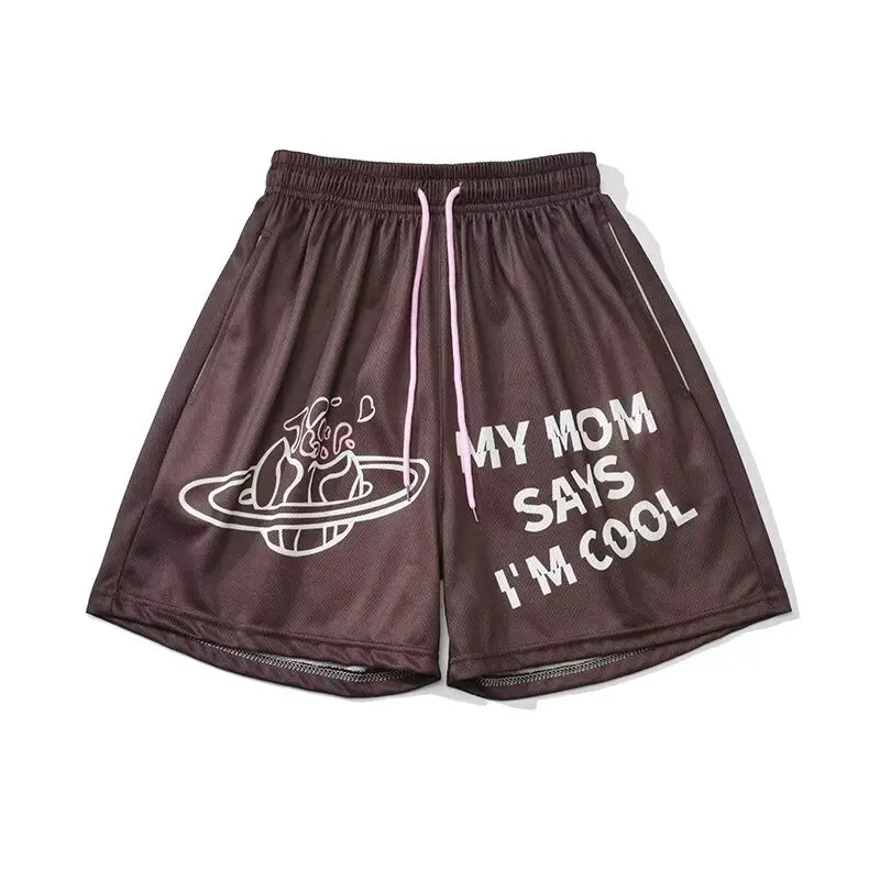 new mens basketball shorts sports short pants summer mesh breathable sweatpants high street shorts quick drying gym shorts unique joggers style 4343