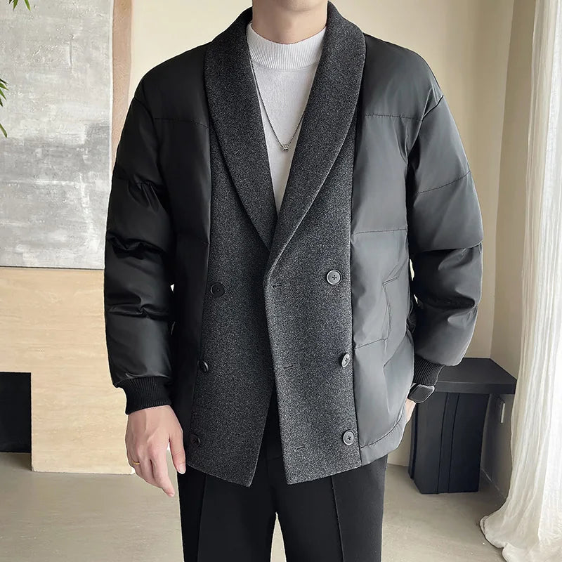 checkered varsity bomber, modern streetwear - trendy urban streetwear fashion for men and women