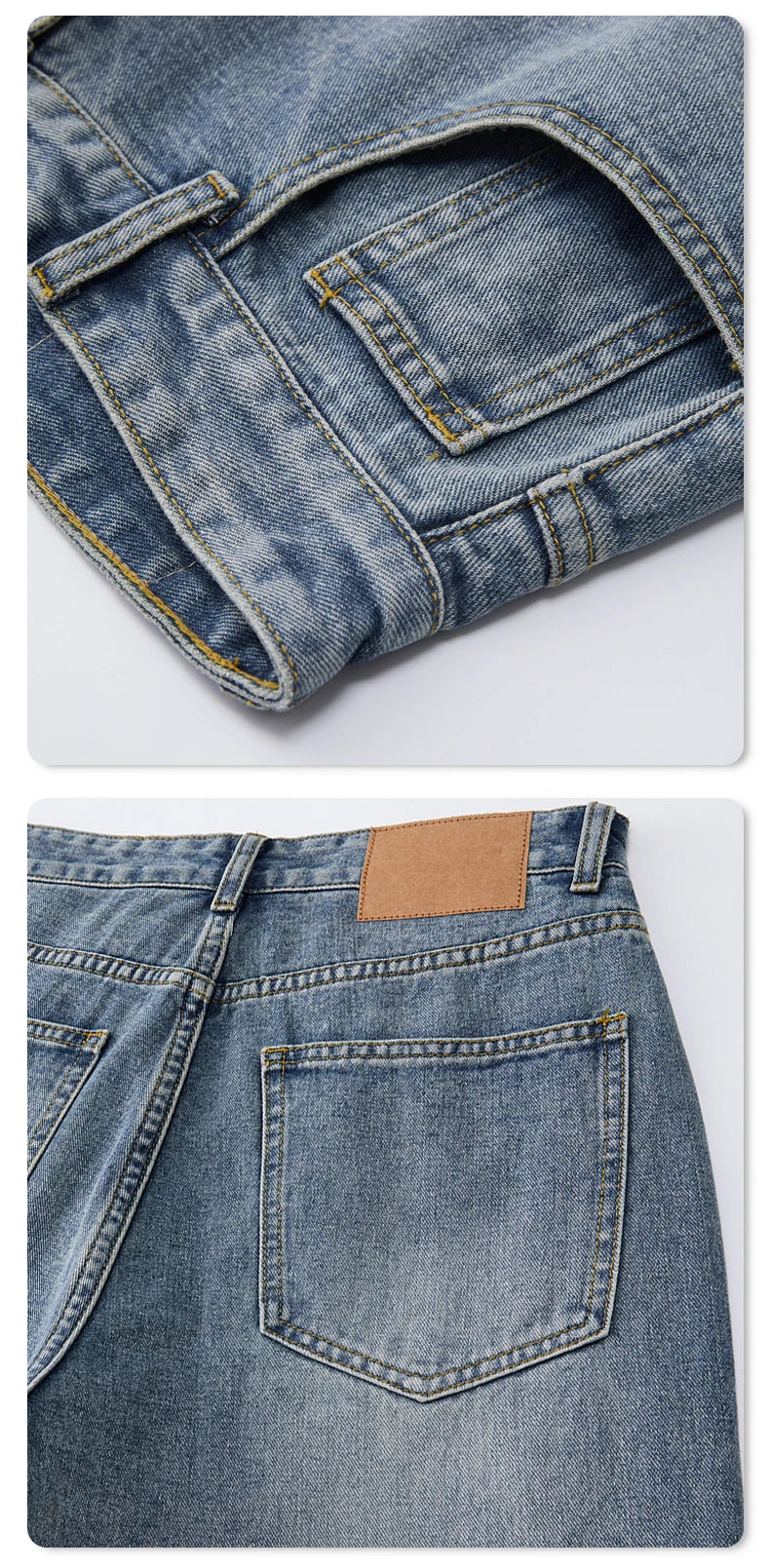 men wide leg straight streetwear fashion loose casual vintage denim baggy jeans pants women y2k jeans trousers unique jeans style 1862
