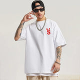 Harajuku Crying character – Money Rabbit Funny Graphic Printed T Shirt For Men Oversized