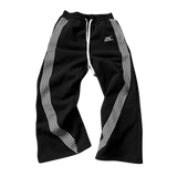 y2k version striped straight leg baggy pants high waisted sweatpants streetwear and minimalist vintage striped casual men pants casual joggers