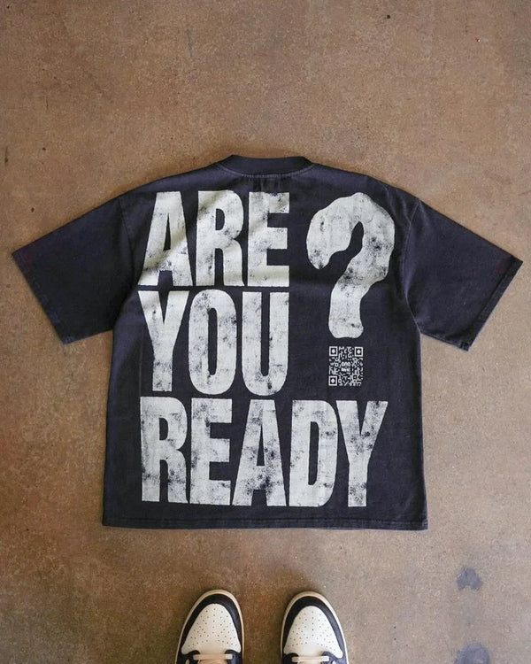 American Street Fashion Retro Clothing Y2k Letter Printed Short-sleeved Tops Men Harajuku Casual Loose Oversized T-shirts Women
