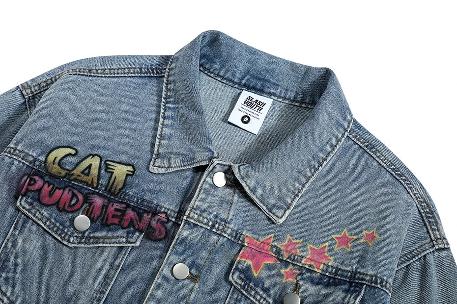 streetwear unisex 0c5d7f everyday fit casual graphic print - oversized premium high essential funny-cat-graphic-denim-jacket-men-hip-hop-streetwear-oversized-harajuku-blue-jeans-jackets-y2k material design style fashion wear style quality hip hop urban image streetwear design ID 49c66