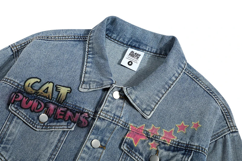 streetwear unisex 0c5d7f everyday fit casual graphic print - oversized premium high essential funny-cat-graphic-denim-jacket-men-hip-hop-streetwear-oversized-harajuku-blue-jeans-jackets-y2k material design style fashion wear style quality hip hop urban image streetwear design ID 49c66