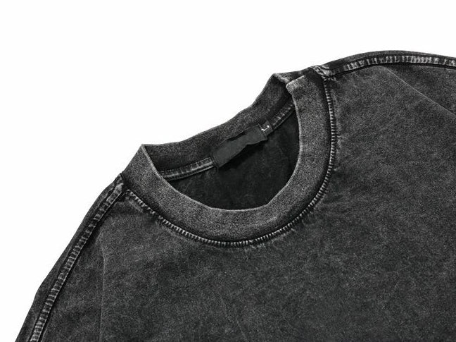 Sadcore T-Shirt – Rainbowtouches Washed Mens T Shirt Vintage Unisex Special De – Urban Streetwear for Men & Women