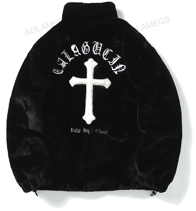 Y2K Skeleton Graphic Hoodie Layered Streetwear