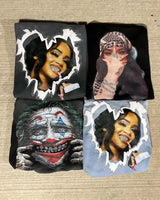 Sadcore Aesthetic print tee – European And American New High Street Fashion Brand Short Sl