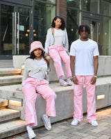 american high street fashion striped letter printed trousers men y2k harajuku retro personality casual oversized wide leg pants unique default style 3461