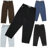 y2k gothic polar big boy baggy jeans cartoon embroidery streetwear mens womens fashion denim pants hot sell wide leg trouser denim street jeans