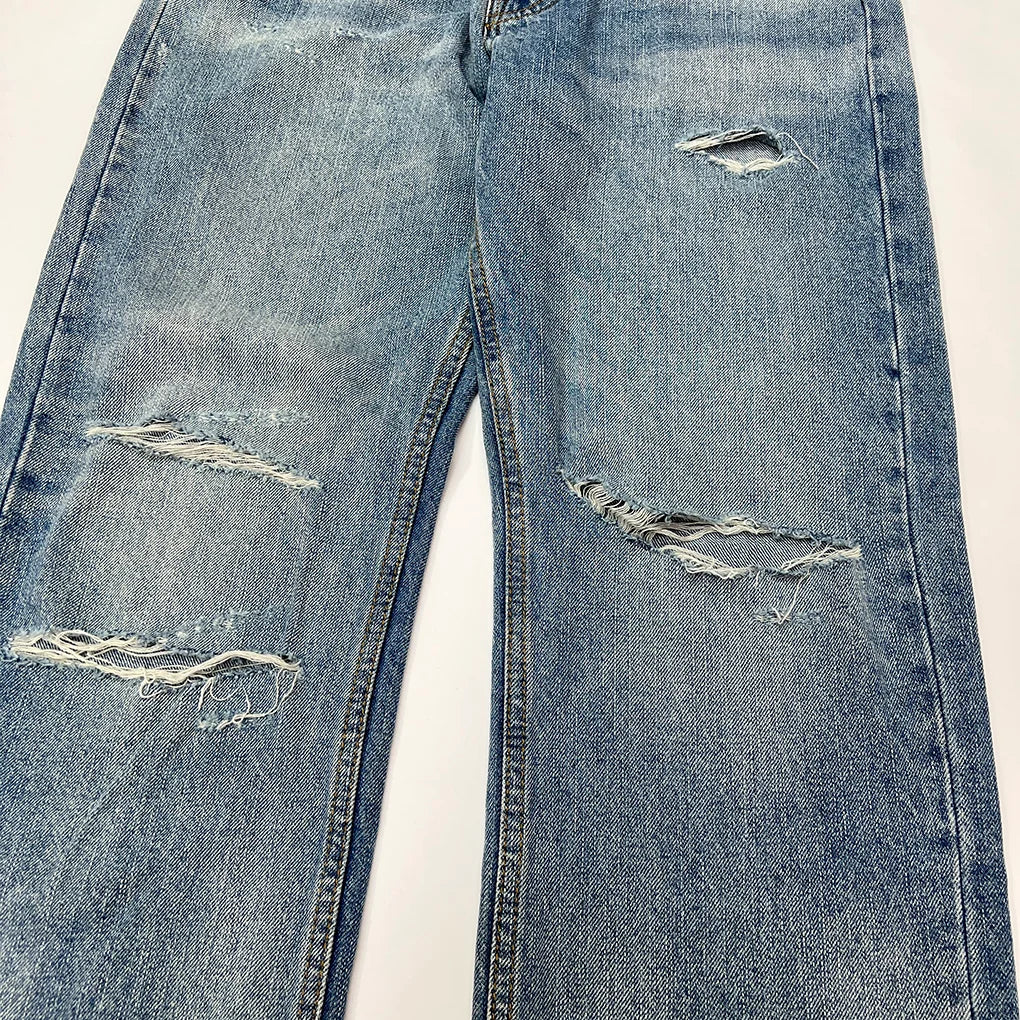 2023 brand new classic n833 033s 08wt ripped holes jeans cotton denim pants comfort casual jeans size cargo 28 34 614 unique cargo style 1445