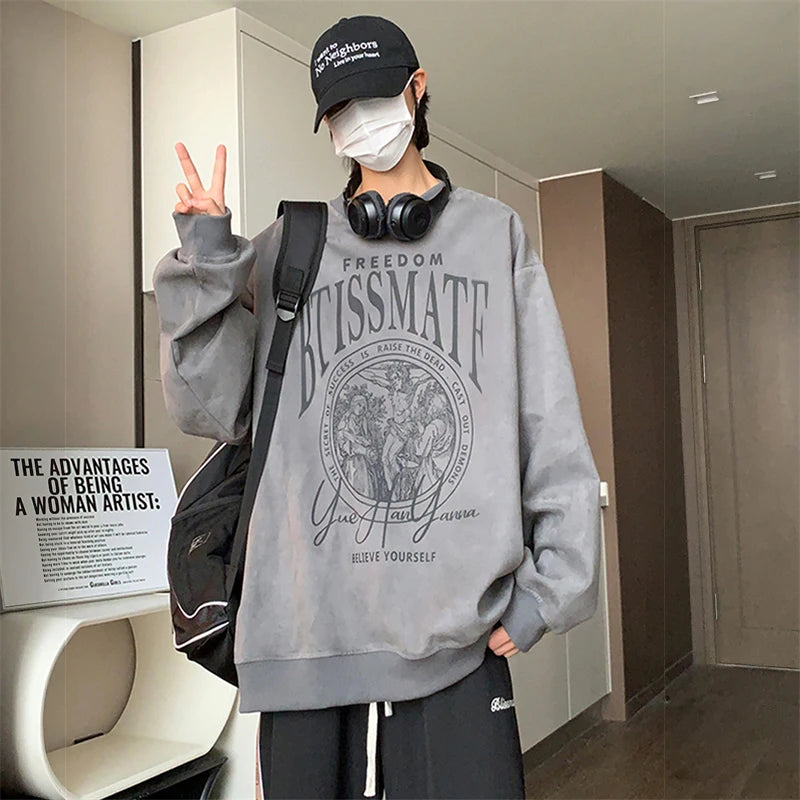 Reaper aesthetic hoodie with edgy horror designs