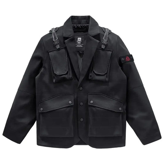 Oversized jackets parka hooded fleece version