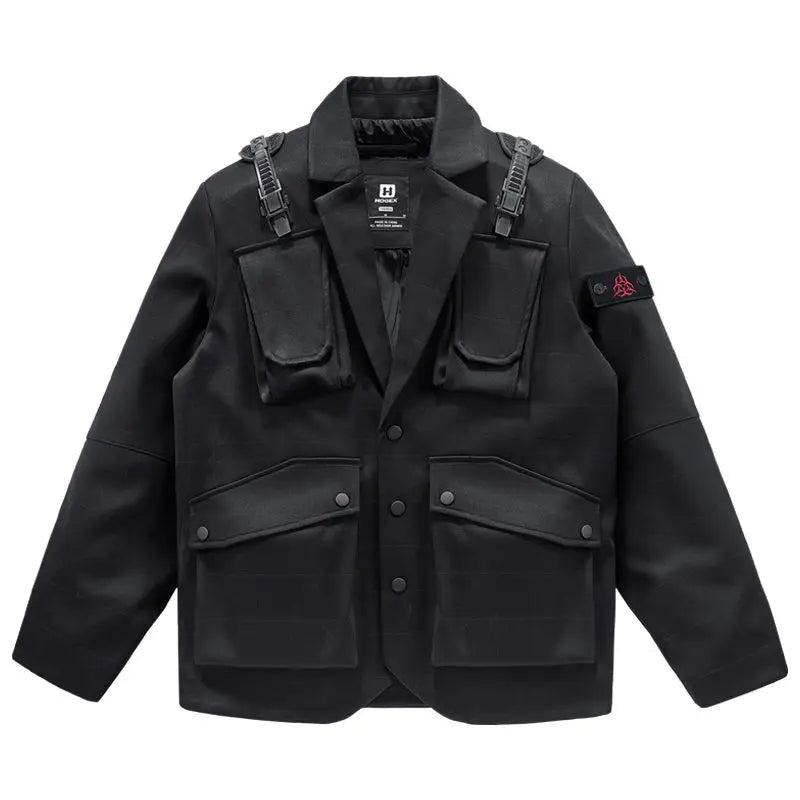 Oversized jackets parka hooded fleece version