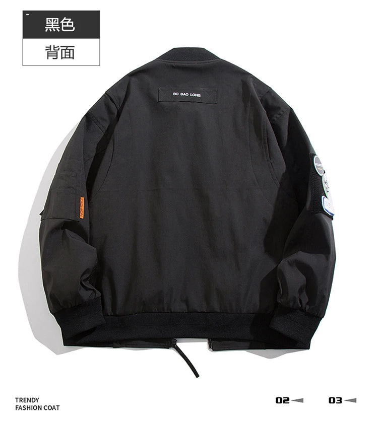 Double-Layer Urban Hoodie Jacket Modern Aesthetic