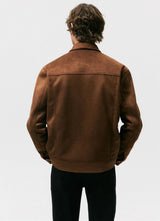leather varsity coat, fall winter style, men's streetwear fashion, oversized urban jacket, high quality cold-weather coat