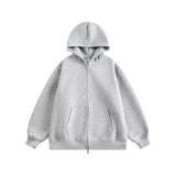 Half Zip Knit Streetwear Sweater – Winter Mens Fleece Zipper Hooded Sweatshirts 2025 New Classic Solid Color Oversized Hoodies Y2K Streetwear Outerwear Tracksuit | Zip Knit Drop #221