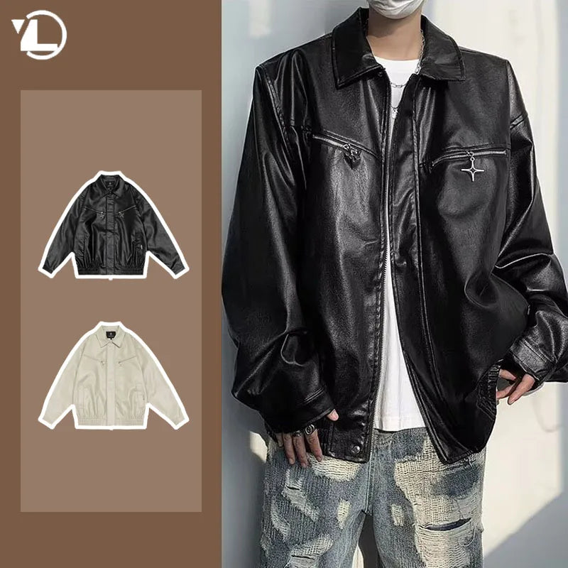 grunge street bomber, modern fit for men, oversized fit