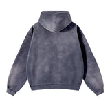 gothic vintage anime featuring mens oversize long sleeve washed double zipper cardigan hoodies loose plus plush gradient womens hooded pullovers winter