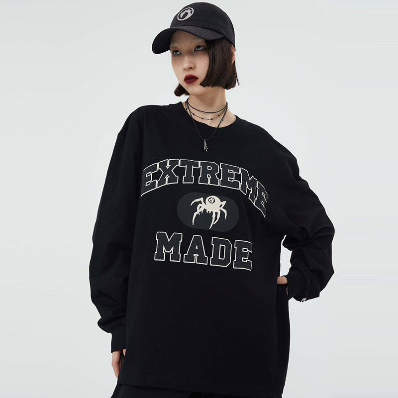 "Simple Life" Unisex Men Women Streetwear Graphic Sweatshirt Daulet Apparel