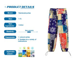 rainbowtouches 2022 brand mens casual pants high street bandana printing loose straight men hawaii fashion mens trousers unisex unique default style 334