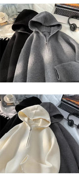High-tech streetwear hoodie with futuristic designs
