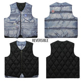 hip hop loose jacket vest unisex casual cotton padded vests mens harajuku streetwear printed sleveless warm reversible coat b - variant style 9ed3a0 for streetwear fashion