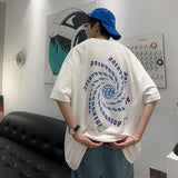 Harajuku Graphic tee – Goth Letter Printed T Shirt Hombre Hip Hop Fashion Crewneck