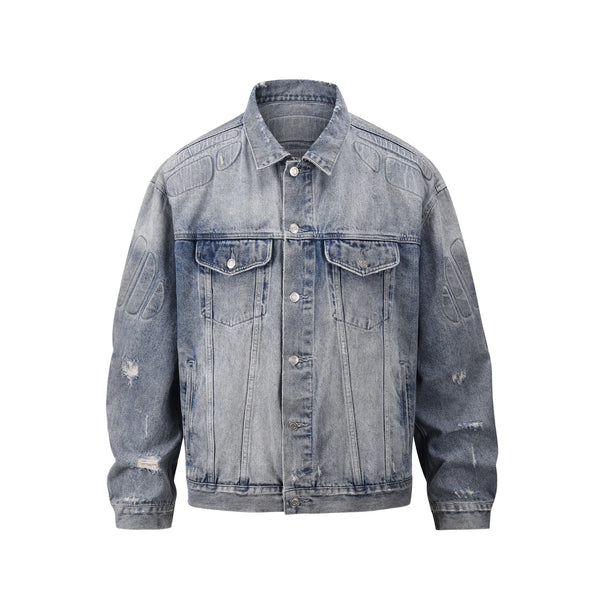 trendy coat featuring new 2023 gentleman men kanye west armour old blue washing denim heavy baseball coats jackets abstract digital coat warm 621 design – premium quality jacket for men