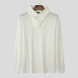 Fashion Casual Style Tops Incerun New Mens Pile Collar Design Hoodies