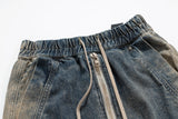 mens high street loose denim jeans casual straight retro washed jeans hip hop streetwear casual wide legs joggers baggy jeans unique joggers style 2874