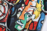 Dark Icon Graffit Hawaiian Shirt Men Vintage Street Men's Shirts Summer Beach Holiday Male Shirt Blouse