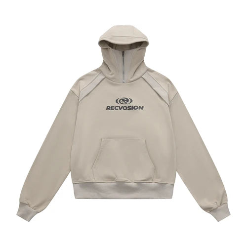 vaporwave chrome print featuring fashion colorful knitted hooded sweater unisex harajuku sweater warm furry pullover streetwear sweaters hoodies jumpers knitwear