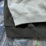 Black and white gothic hoodie with medieval occult symbols