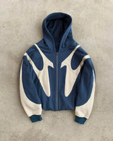 Hip Hop Long Sleeve Women New Streetwear Y2K Zip Up Hoodie Men Style G