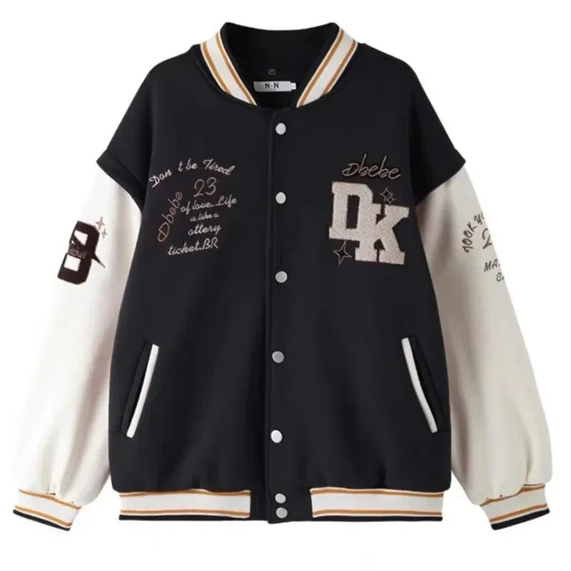 Bold Graphic Bomber Streetwear Photo-Ready Jacket