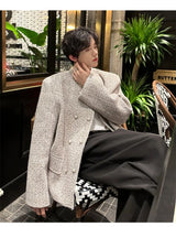 zip-up minimalist jacket, cold-season outfit - must-have street style essential for fashion lovers