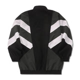 Bomber vintage quilted fleece streetwear high fashion