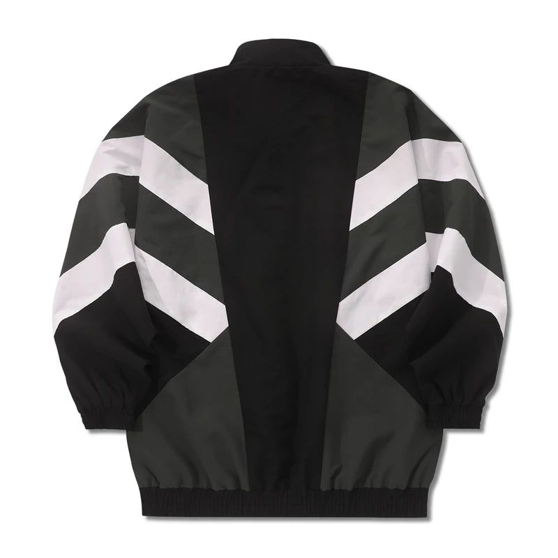 Bomber vintage quilted fleece streetwear high fashion