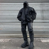 anime aesthetic drop featuring autumn kanye high street coated fabric waterproof extra loose mens and womens large charge shirts