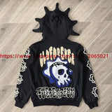 Towel Embroidered Cartoon Camouflage Glo Gang The Glory Full Zip Hoodi
