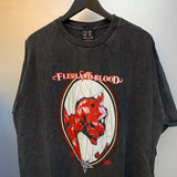 Sadcore T-Shirt – 2024Ss Sheep Lion Head Printing T Shirt Michael Men Woman Go – Urban Streetwear for Men & Women