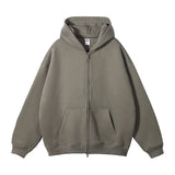 sadcore tribal flames featuring oversized zip up hoodies kanye autumn and winter double zippered men cardigan hoody streetwear hooded casual female sweatshirt