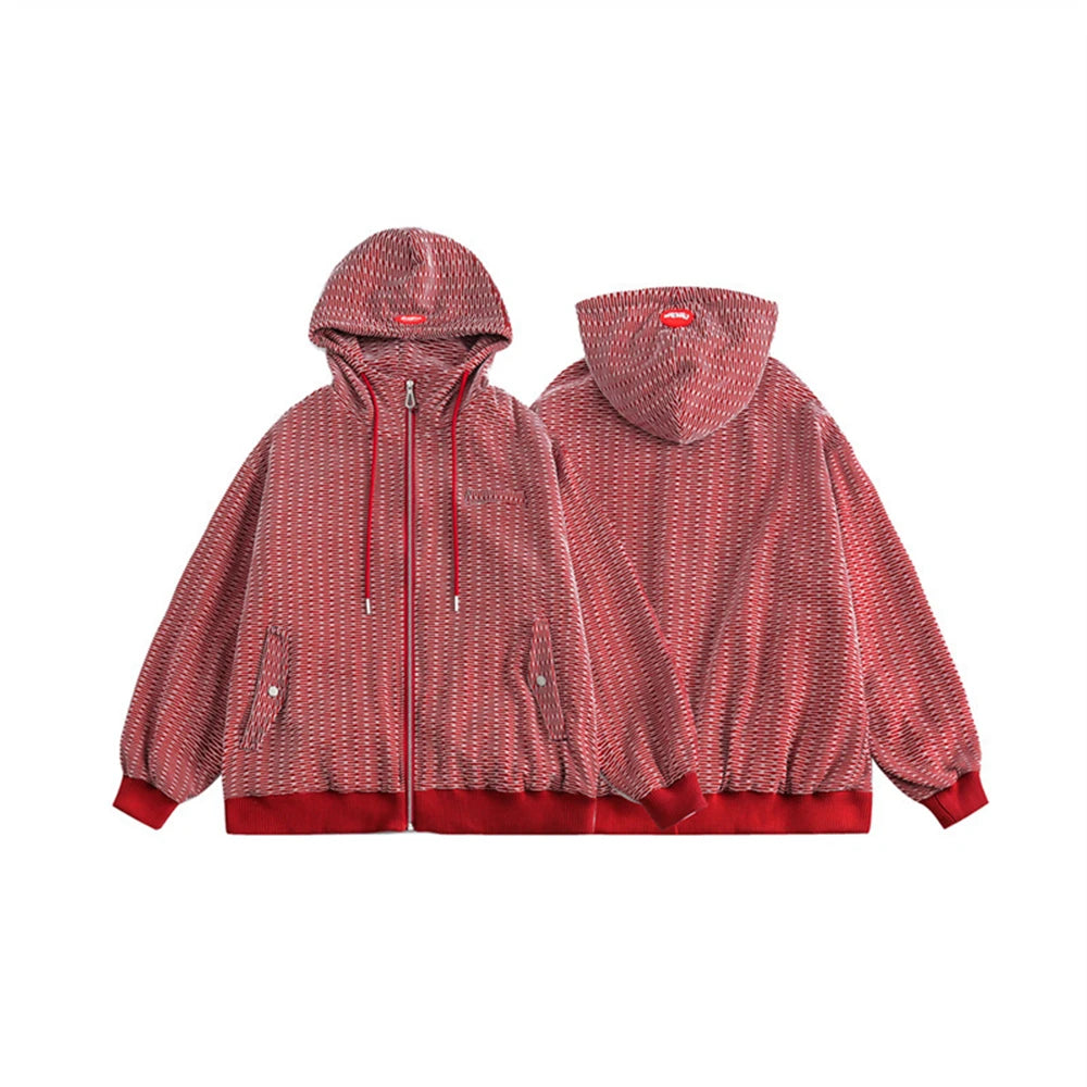 Bomber vintage minimalist fleece oversized parka