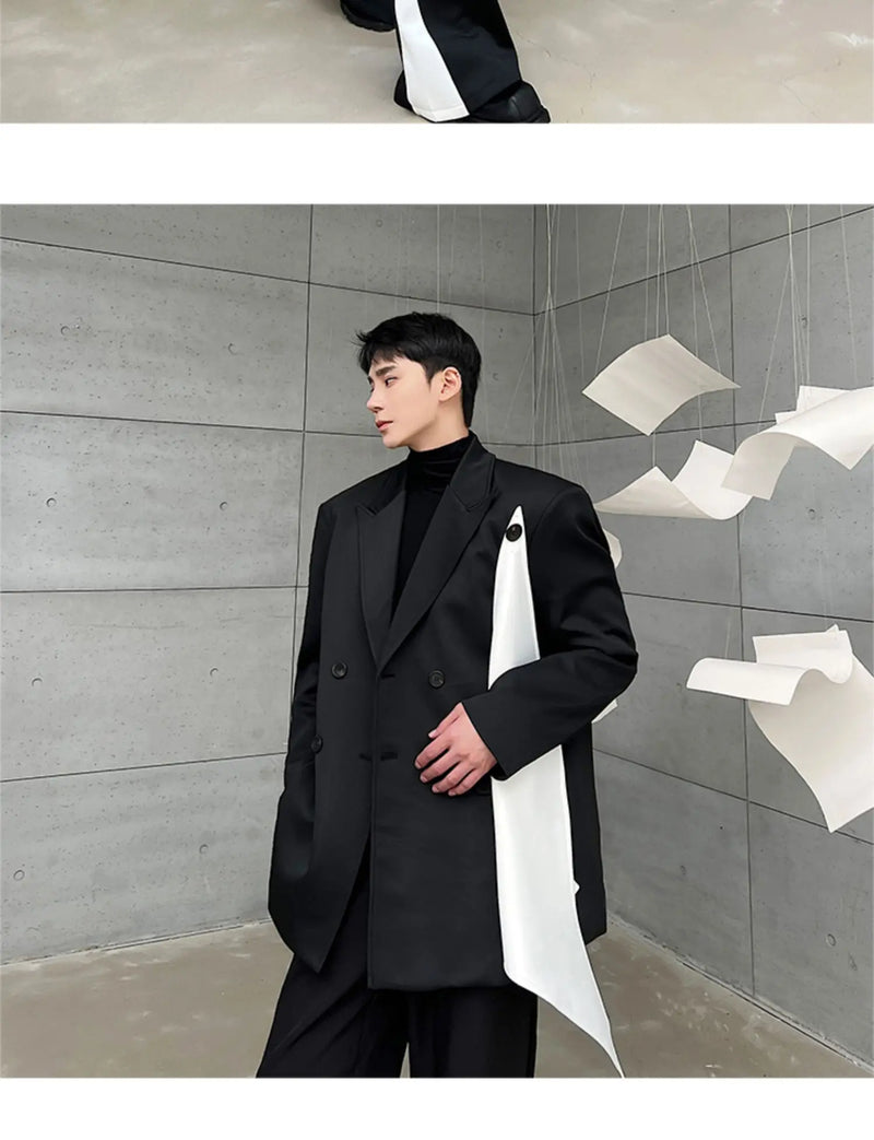 flare pants men vintage fashion casual bell bottom trousers male streetwear net celebrity long pants stage costume unique default style 2788